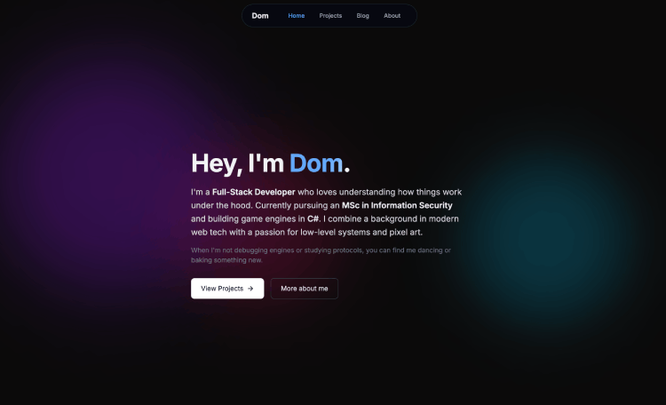 Personal Portfolio V2